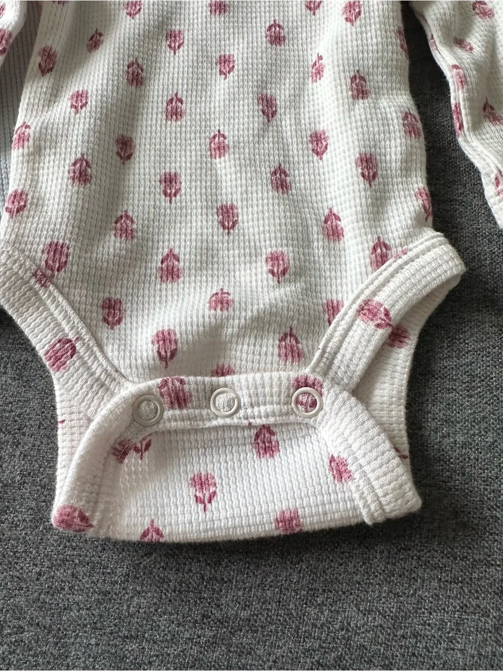 Carters Kids Long-Sleeve One-Piece Bodysuits in Blue & Pink
